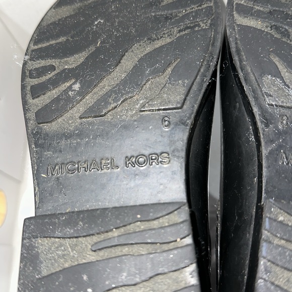 🔥🔥🔥Michael Kors Black Short Rubber Rainboots - Picture 8 of 8